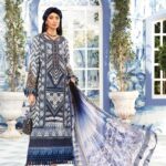 3 Piece Unstitched Printed Suit | MPT-2208-B