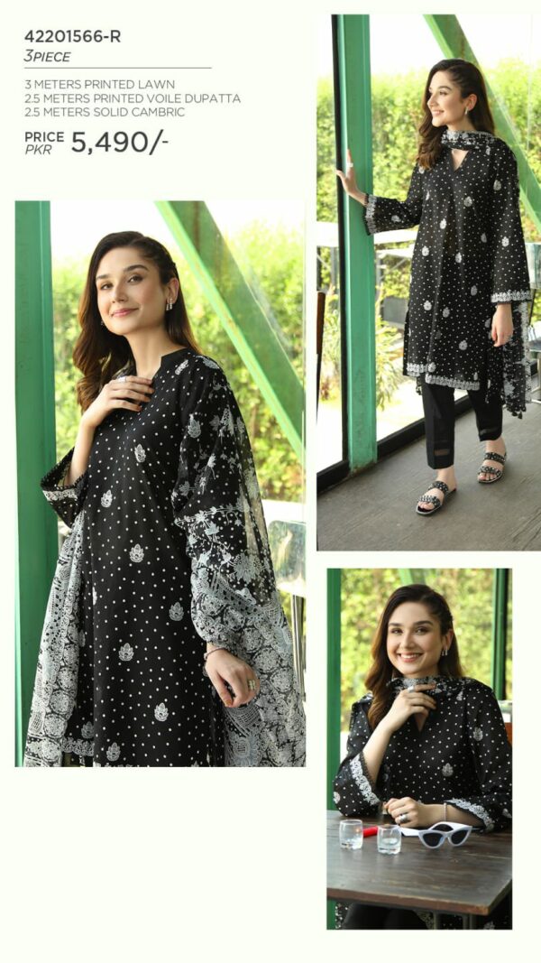 Nishat printed lawn 3pc